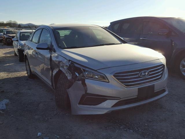 5NPE24AF2HH534738 - 2017 HYUNDAI SONATA SE SILVER photo 1