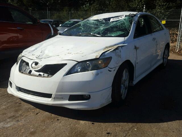 4T1BE46K29U916030 - 2009 TOYOTA CAMRY BASE WHITE photo 2