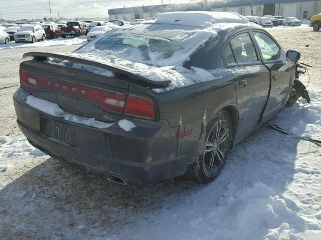 2C3CDXDT1EH335239 - 2014 DODGE CHARGER R/ BLACK photo 4