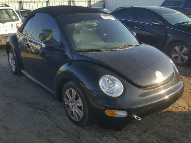 3VWCM31Y85M311278 - 2005 VOLKSWAGEN NEW BEETLE 黑色 照片 1
