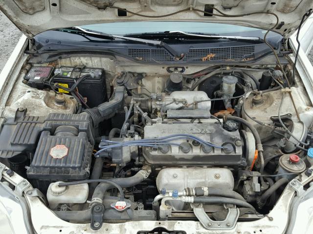 1HGEJ8243XL090661 - 1999 HONDA CIVIC EX WHITE photo 7