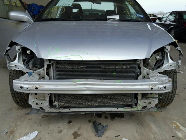 1HGEM22904L056916 - 2004 HONDA CIVIC EX SILVER photo 9