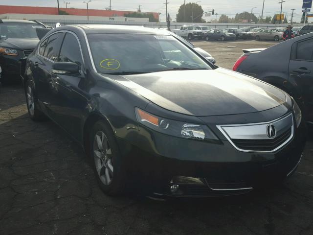 19UUA8F25CA003160 - 2012 ACURA TL BLACK photo 1