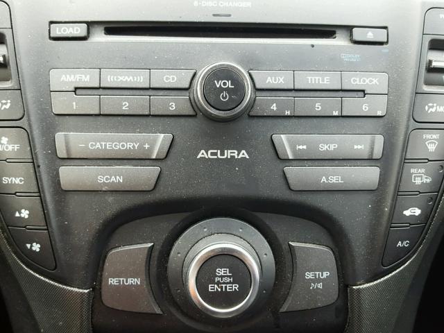 19UUA8F25CA003160 - 2012 ACURA TL BLACK photo 9