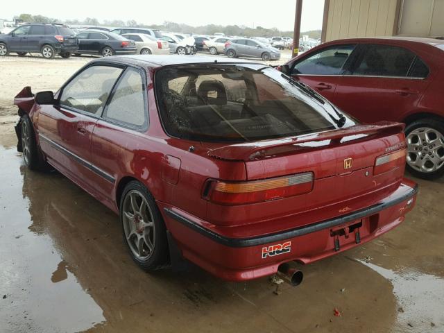 DA61200971 - 1991 ACURA INTEGRA RED photo 3