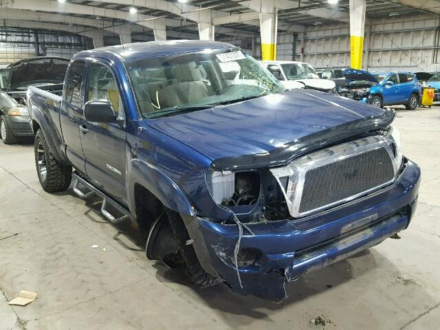 5TEUX42N86Z228589 - 2006 TOYOTA TACOMA ACC BLUE photo 1