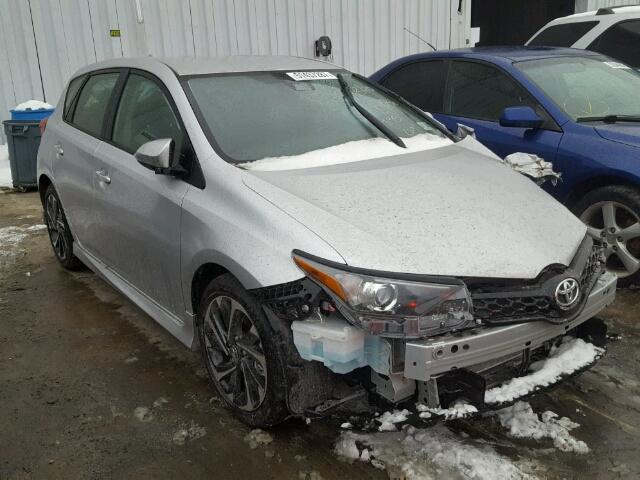 JTNKARJEXJJ559034 - 2018 TOYOTA COROLLA IM SILVER photo 1