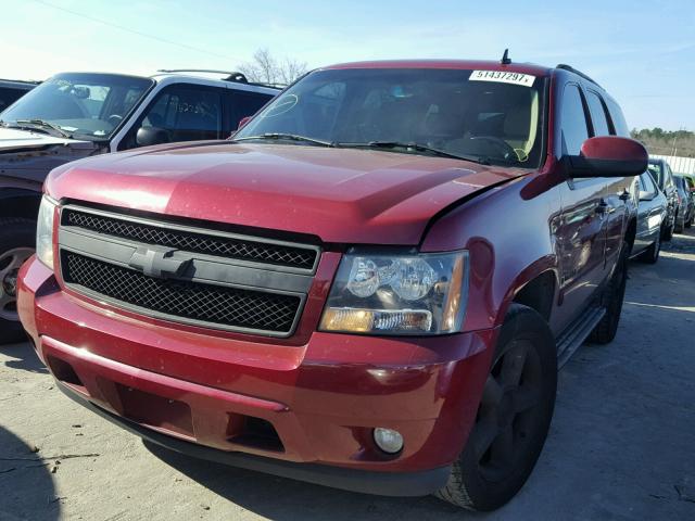 1GNFC13037R236996 - 2007 CHEVROLET TAHOE C150 BURGUNDY photo 2