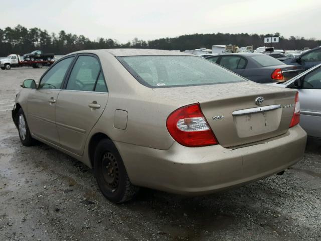 4T1BE32KX3U182213 - 2003 TOYOTA CAMRY LE TAN photo 3