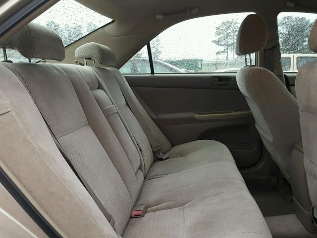 4T1BE32KX3U182213 - 2003 TOYOTA CAMRY LE TAN photo 6