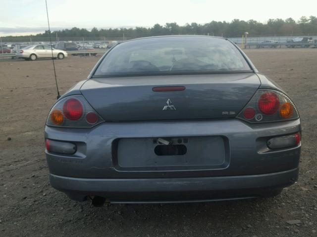 4A3AC34G23E114767 - 2003 MITSUBISHI ECLIPSE RS GRAY photo 9