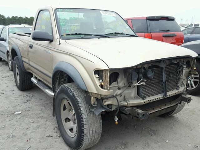 5TENM92N54Z328401 - 2004 TOYOTA TACOMA PRE GOLD photo 1