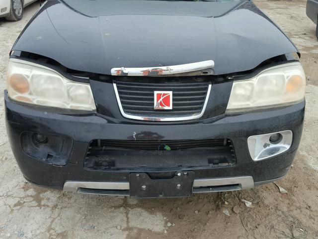 5GZCZ53467S812818 - 2007 SATURN VUE BLACK photo 9