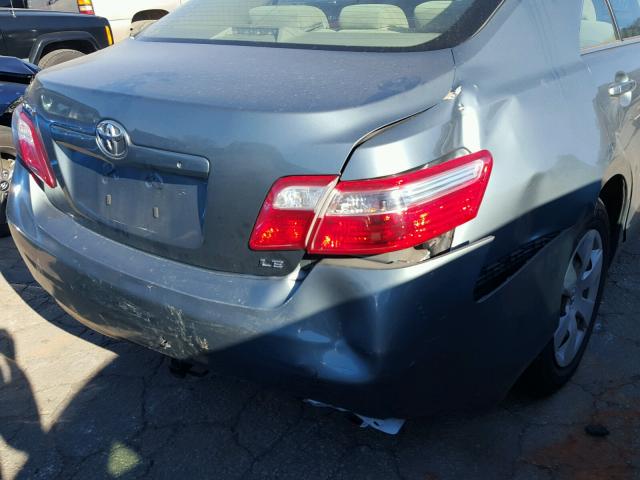 4T1BE46K97U584679 - 2007 TOYOTA CAMRY NEW GREEN photo 9