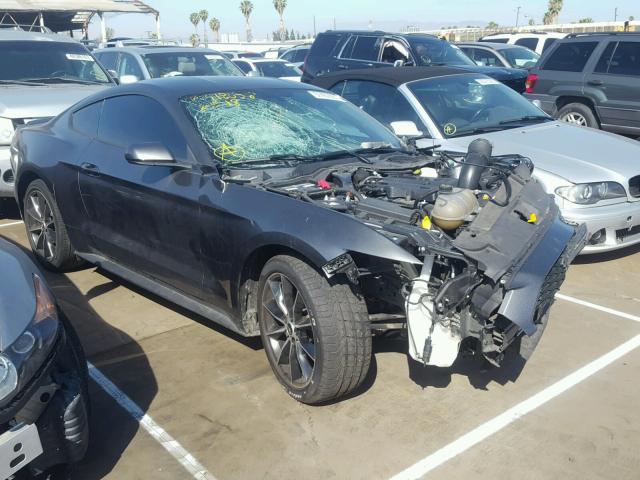 1FA6P8TH8F5382561 - 2015 FORD MUSTANG GRAY photo 1