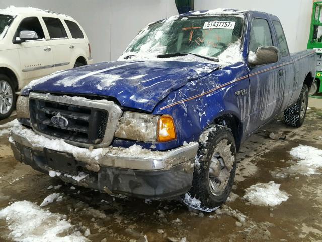 1FTYR10V4YPB23099 - 2000 FORD RANGER PURPLE photo 2