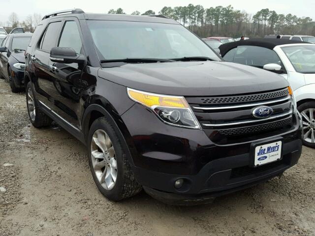 1FM5K7F80DGC60199 - 2013 FORD EXPLORER L BLACK photo 1