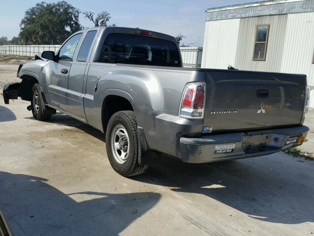 1Z7HC22K27S162719 - 2007 MITSUBISHI RAIDER LS GRAY photo 3