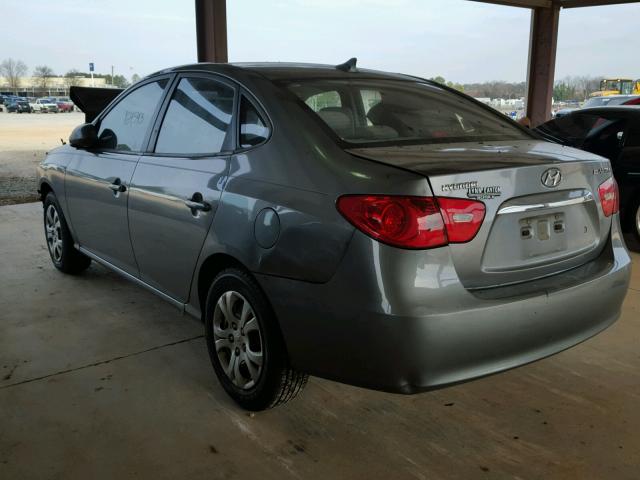 KMHDU4AD7AU134895 - 2010 HYUNDAI ELANTRA BL SILVER photo 3