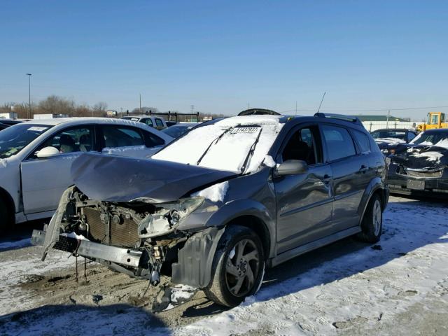 5Y2SM65886Z414548 - 2006 PONTIAC VIBE BROWN photo 2