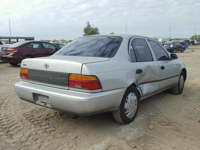 2T1AE04B5SC100766 - 1995 TOYOTA COROLLA SILVER photo 4