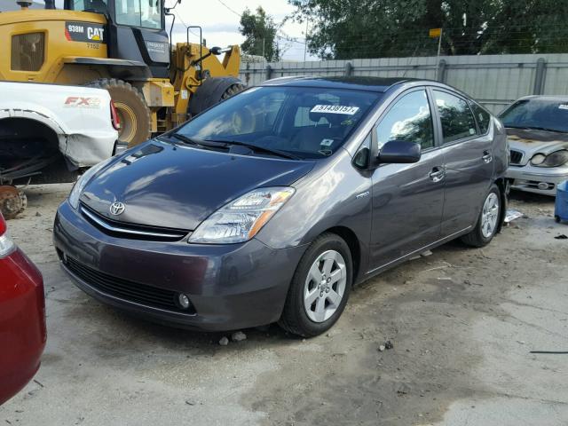 JTDKB20U083447925 - 2008 TOYOTA PRIUS SILVER photo 2