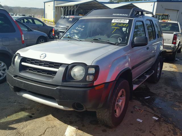 5N1ED28T94C637067 - 2004 NISSAN XTERRA XE GRAY photo 2