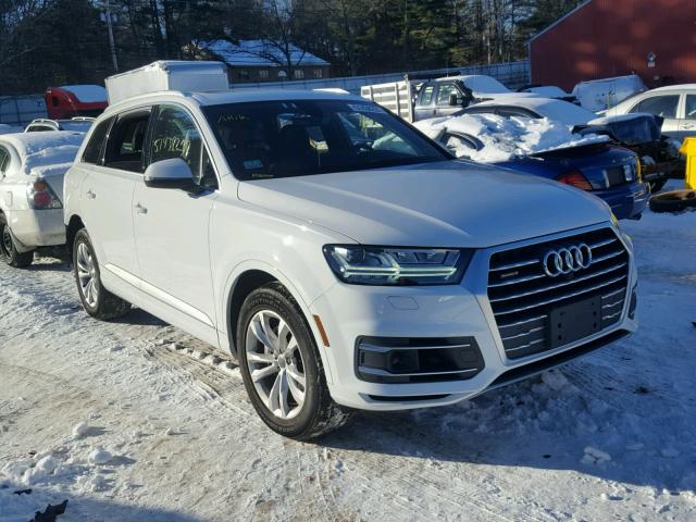 WA1LAAF73HD009391 - 2017 AUDI Q7 PREMIUM WHITE photo 1