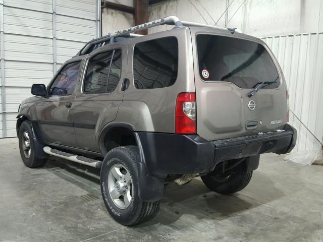 5N1ED28T24C662246 - 2004 NISSAN XTERRA XE GOLD photo 3