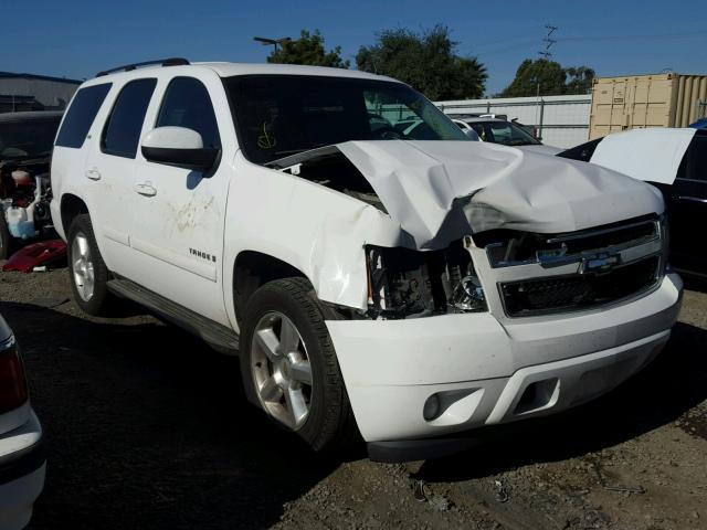 1GNFC13J67R271766 - 2007 CHEVROLET TAHOE C150 WHITE photo 1