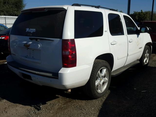 1GNFC13J67R271766 - 2007 CHEVROLET TAHOE C150 WHITE photo 4