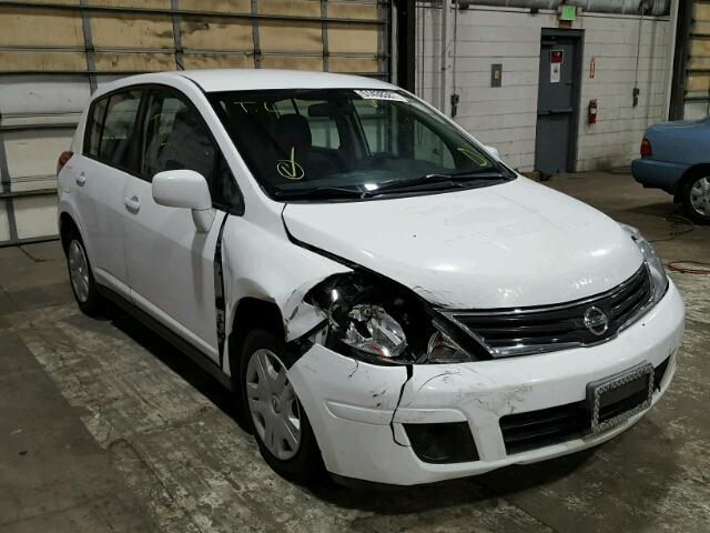 3N1BC1CP7AL446846 - 2010 NISSAN VERSA S WHITE photo 1