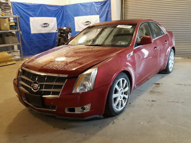 1G6DT57VX80176365 - 2008 CADILLAC CTS HI FEA RED photo 2