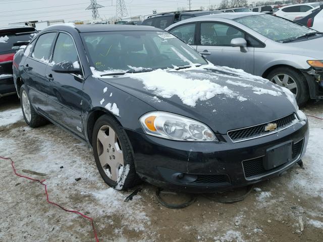 2G1WD58C879265378 - 2007 CHEVROLET IMPALA SUP BLACK photo 1