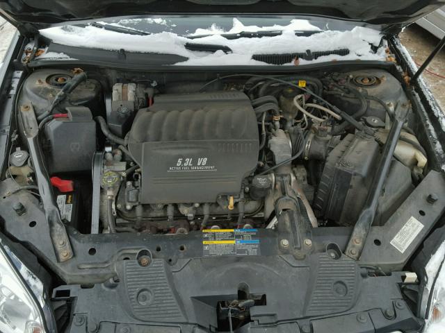 2G1WD58C879265378 - 2007 CHEVROLET IMPALA SUP 黑色 照片 7