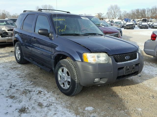 1FMYU93103KA91906 - 2003 FORD ESCAPE XLT BLUE photo 1