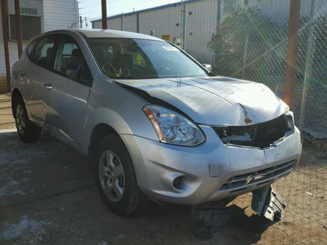 JN8AS5MV1DW615052 - 2013 NISSAN ROGUE S SILVER photo 1