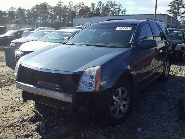 1GYEE637060212841 - 2006 CADILLAC SRX BLUE photo 2