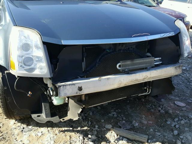 1GYEE637060212841 - 2006 CADILLAC SRX BLUE photo 9