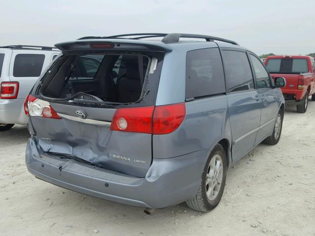 5TDZA22C26S493192 - 2006 TOYOTA SIENNA XLE SILVER photo 4