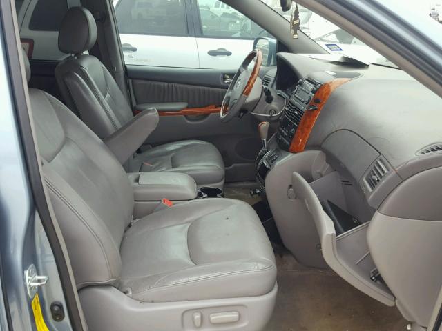 5TDZA22C26S493192 - 2006 TOYOTA SIENNA XLE SILVER photo 5