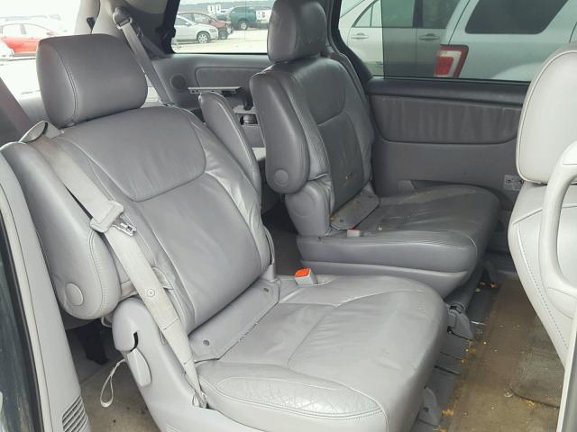 5TDZA22C26S493192 - 2006 TOYOTA SIENNA XLE SILVER photo 6