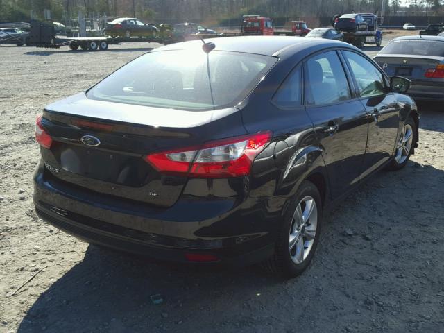 1FADP3F25DL121690 - 2013 FORD FOCUS SE BLACK photo 4