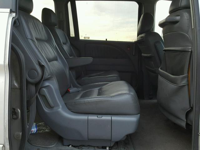 5FNRL38696B414347 - 2006 HONDA ODYSSEY EX SILVER photo 6