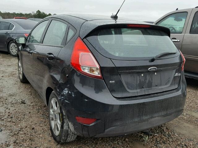 3FADP4EJ3EM111738 - 2014 FORD FIESTA SE BLACK photo 3