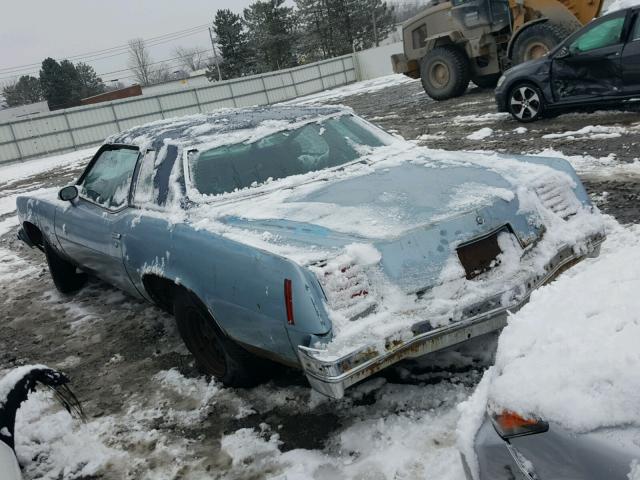 2J57M6P134850 - 1976 PONTIAC GRAND PRIX ლურჯი ფოტო 3