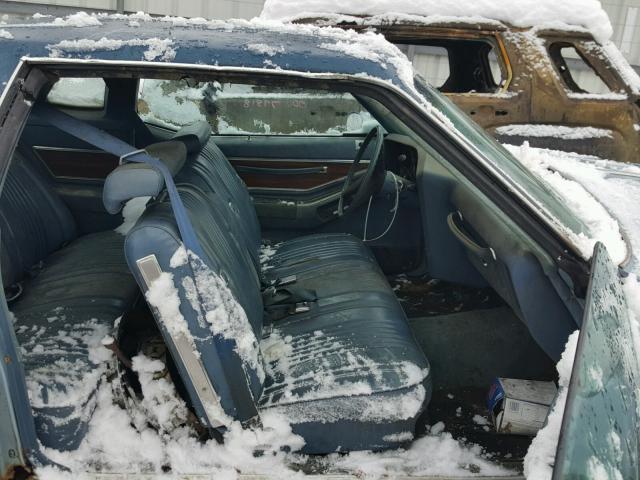 2J57M6P134850 - 1976 PONTIAC GRAND PRIX ლურჯი ფოტო 5