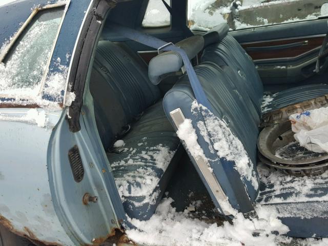 2J57M6P134850 - 1976 PONTIAC GRAND PRIX ლურჯი ფოტო 6