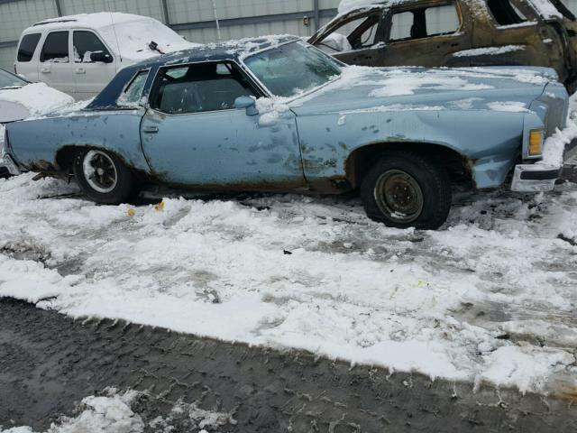 2J57M6P134850 - 1976 PONTIAC GRAND PRIX ლურჯი ფოტო 9