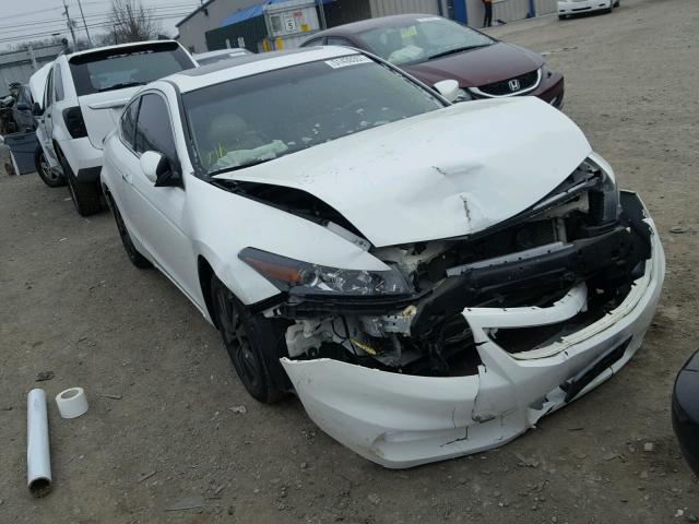 1HGCS2B85CA011145 - 2012 HONDA ACCORD EXL WHITE photo 1